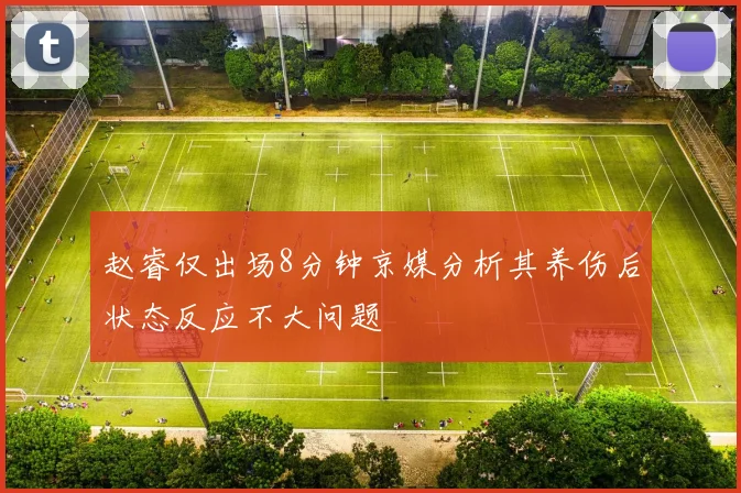 赵睿仅出场8分钟京媒分析其养伤后状态反应不大问题